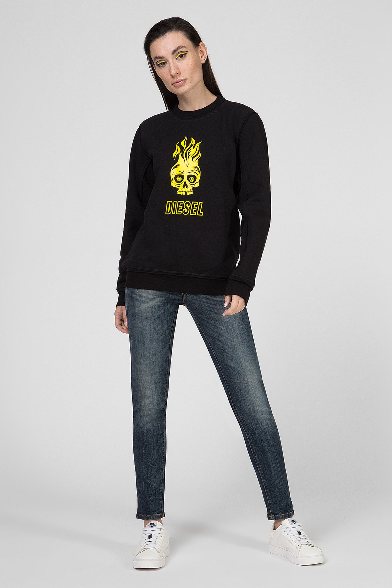 Женские темно-синие джинсы D-RAMY 5