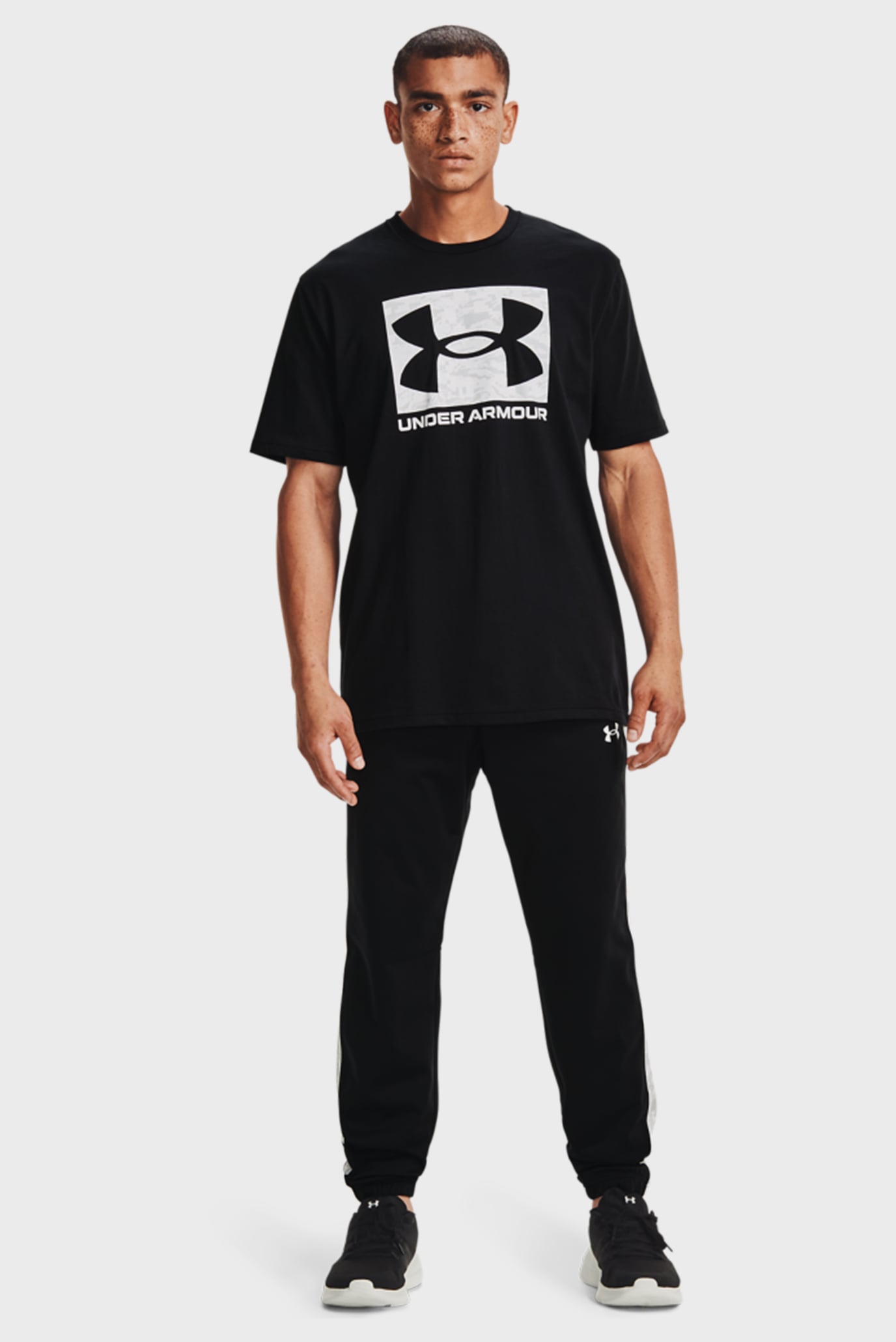 Футболка UA ABC CAMO BOXED LOGO SS 8