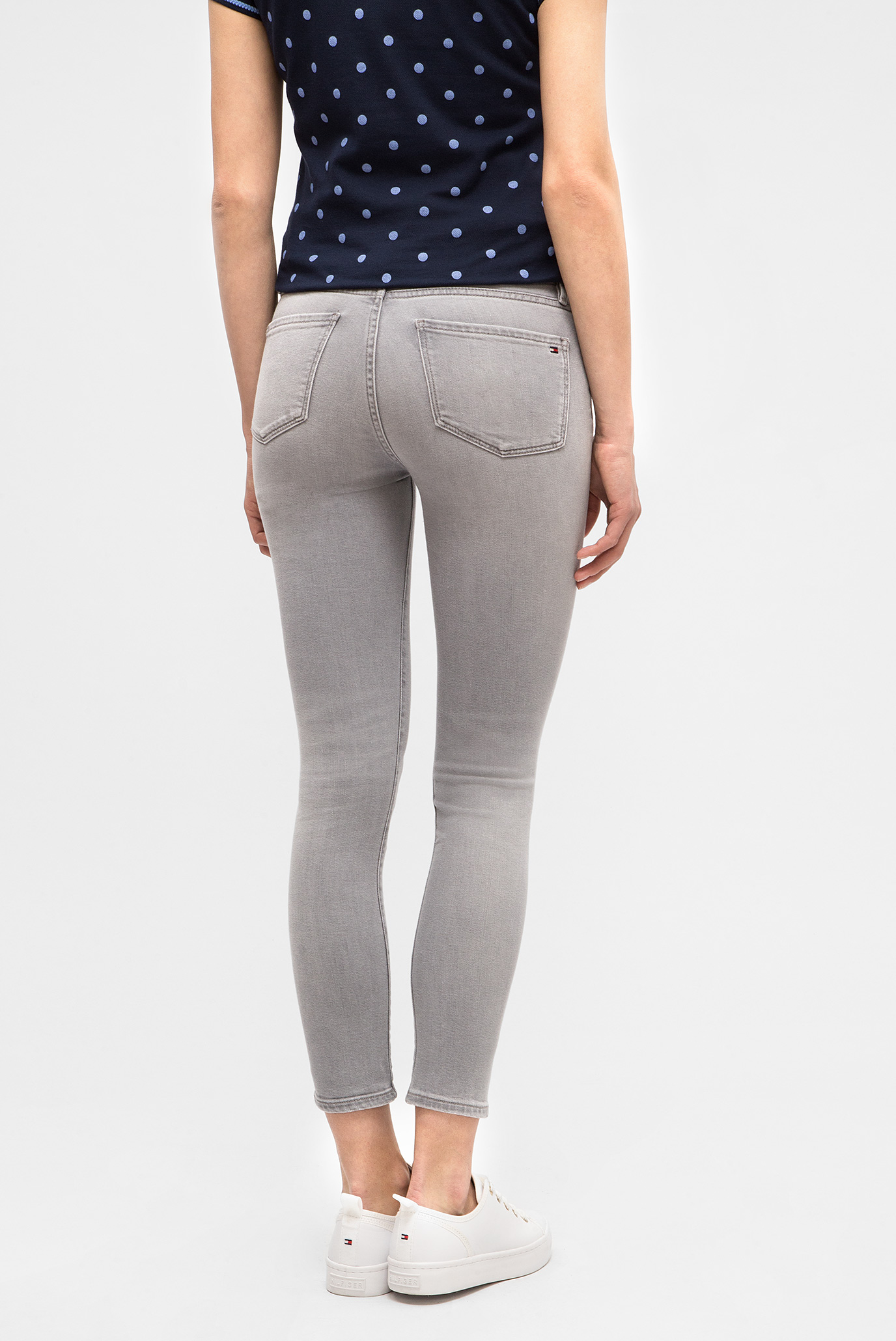 Женские серые джинсы COMO 8