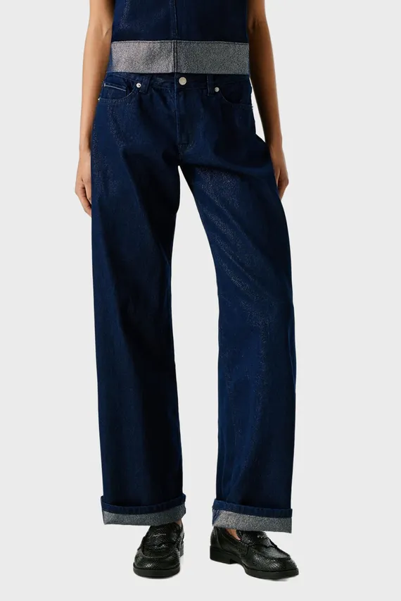 Джинсы WIDE LEG MW LINA SHINE Pepe Jeans