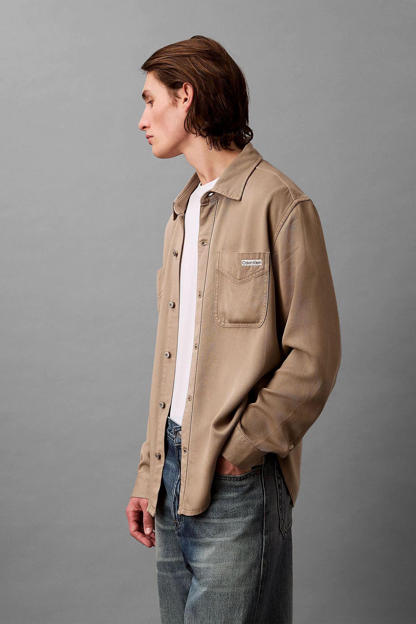 Рубашка SOFT OVERDYE L H TWILL OVERSHIRT 4