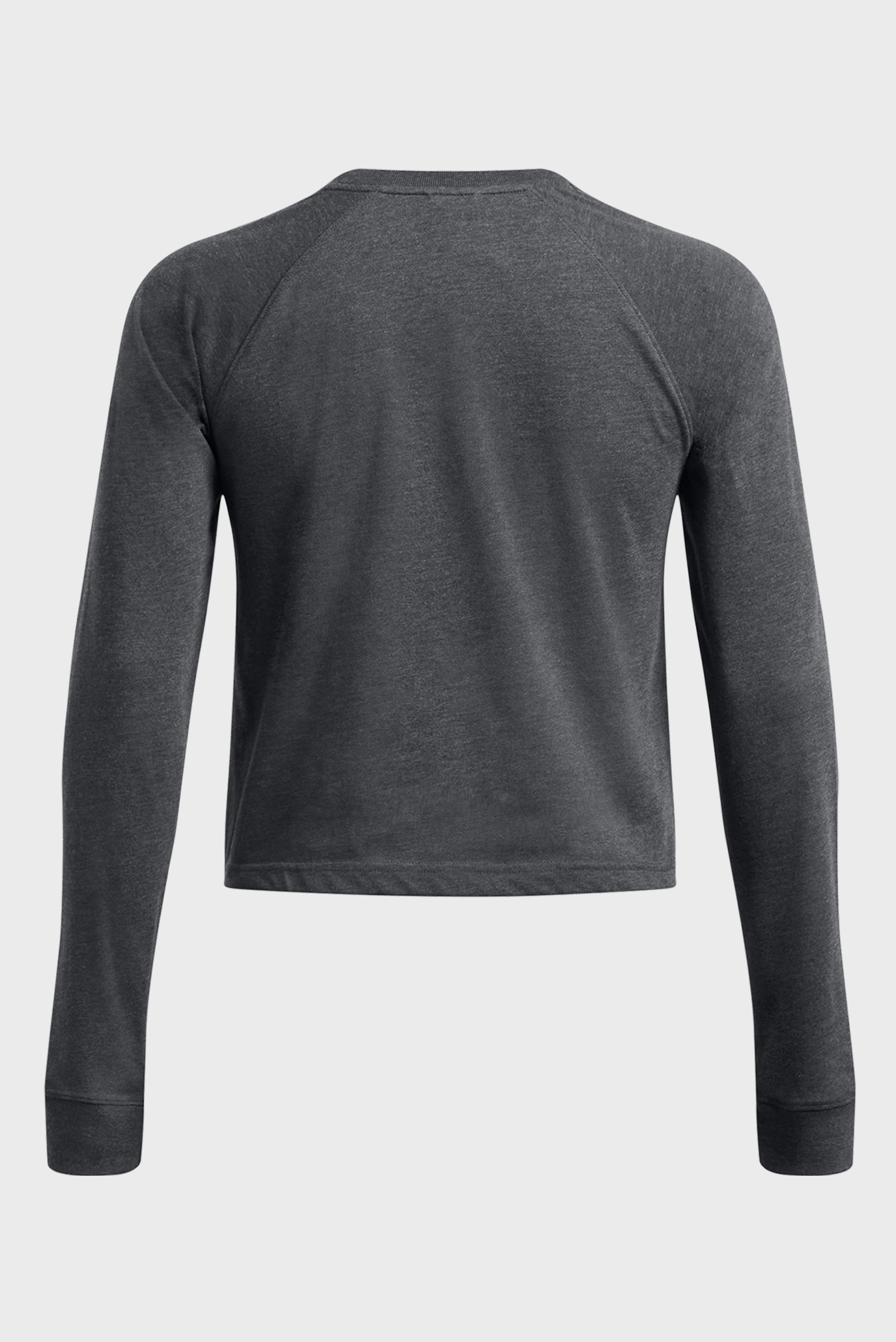 Женский серый лонгслив UA Trail Run 4