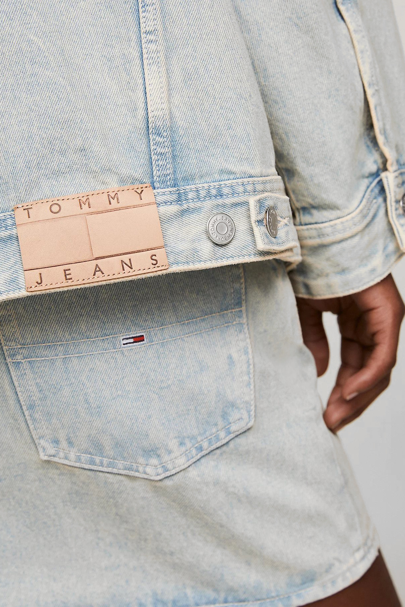 Женская голубая джинсовая куртка DAISY OVR 11