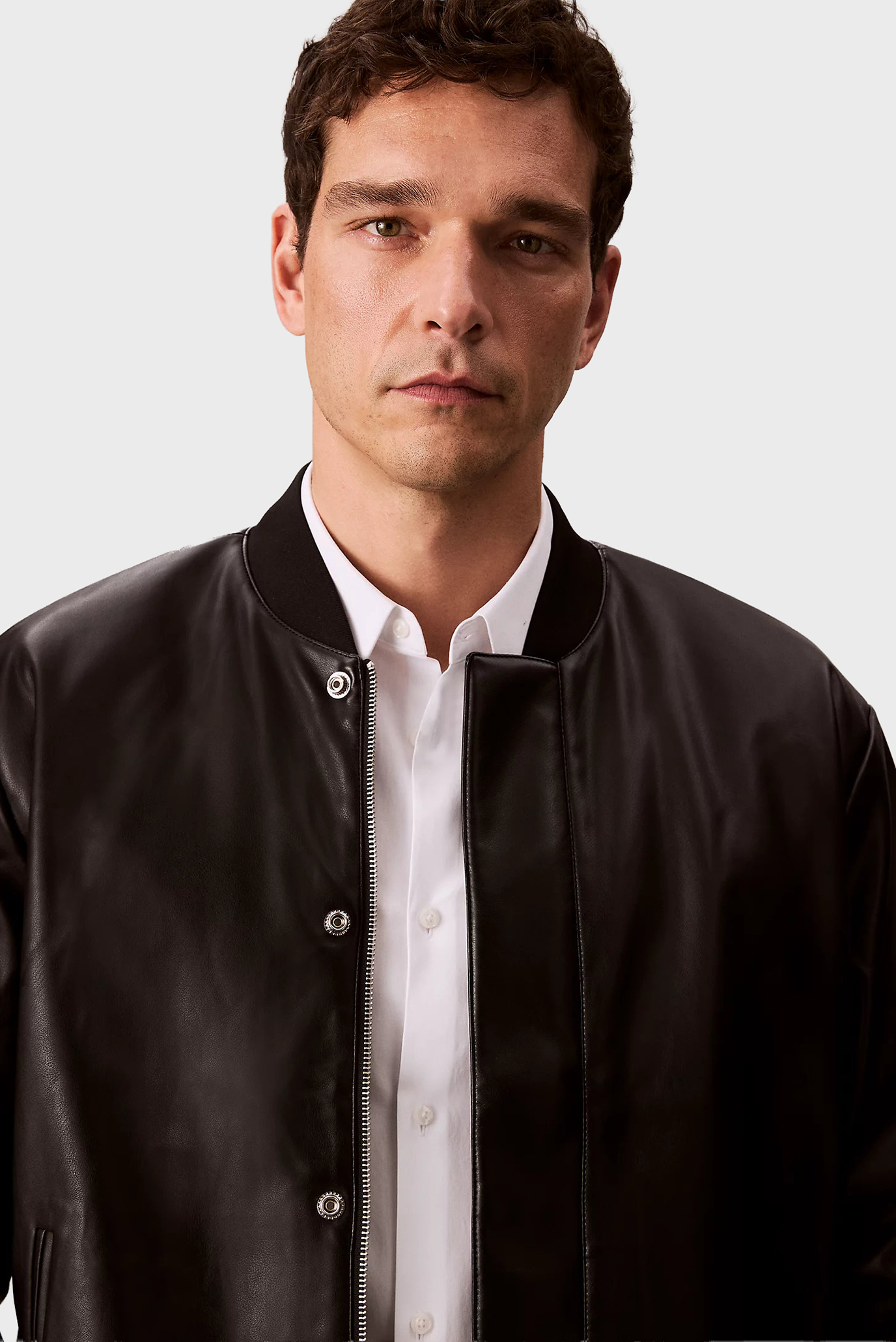 Куртка демисезонная LS FAUX LEATHER BOMBER JKT 4