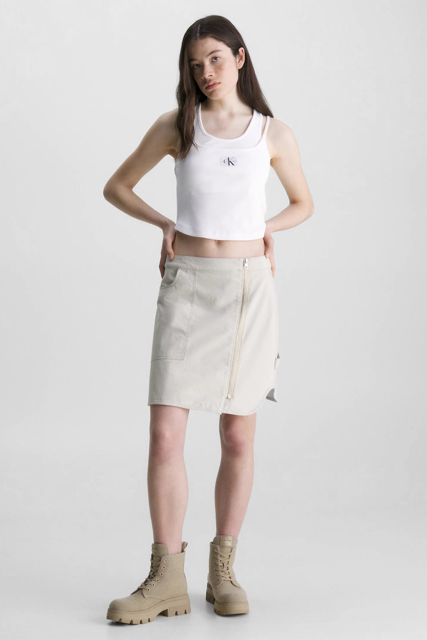 Юбка WRAP ZIPPED SKIRT 3