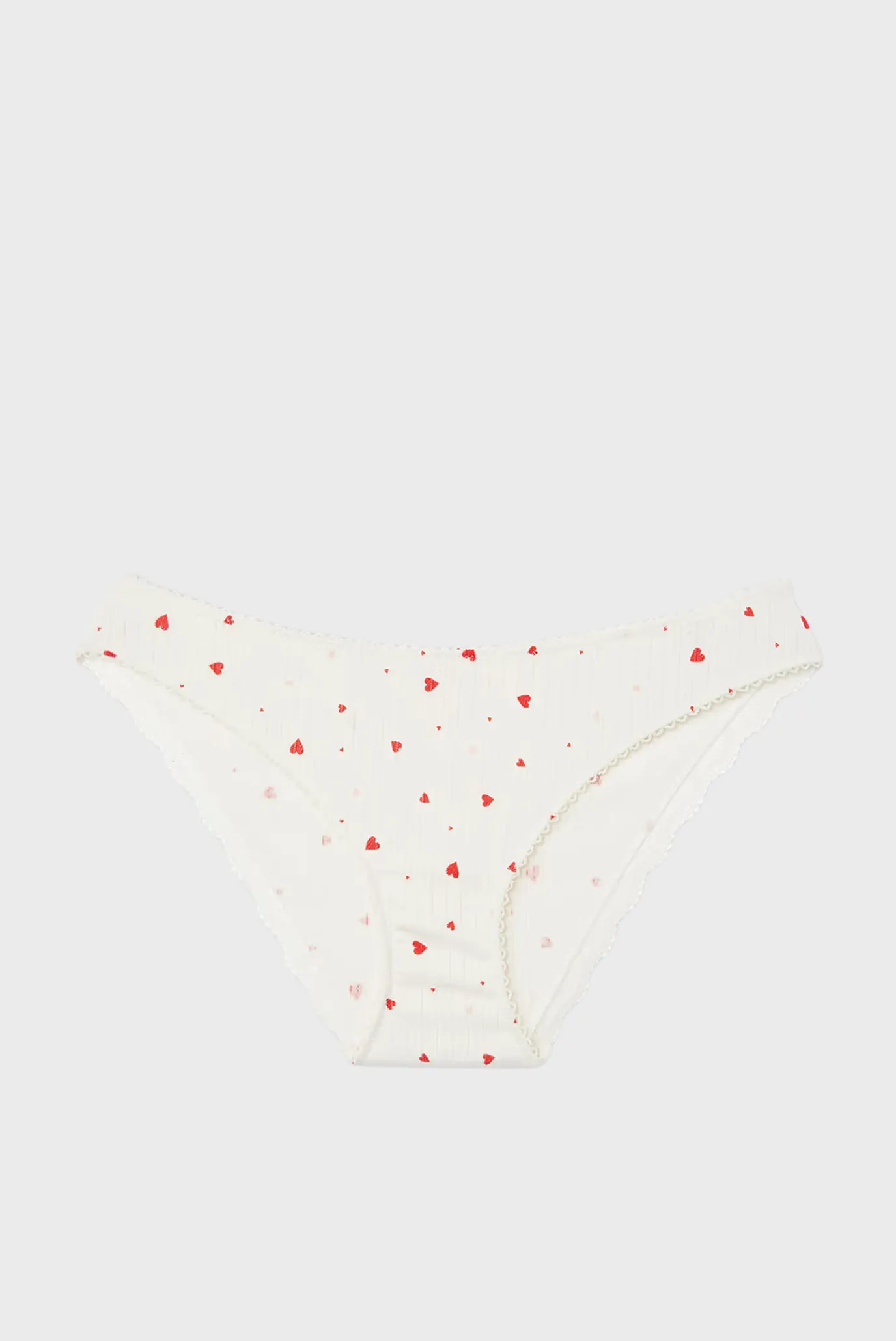 Женские белые трусики-слипы с узором VANITY GOURMANDE 5