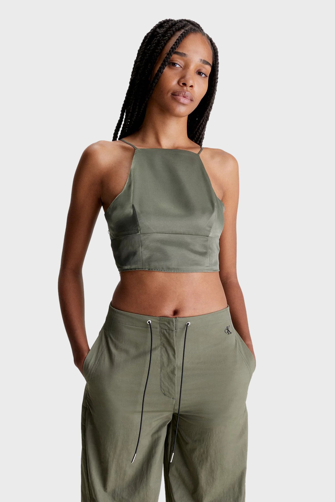 Топ/SATIN STRAPPY TOP 1