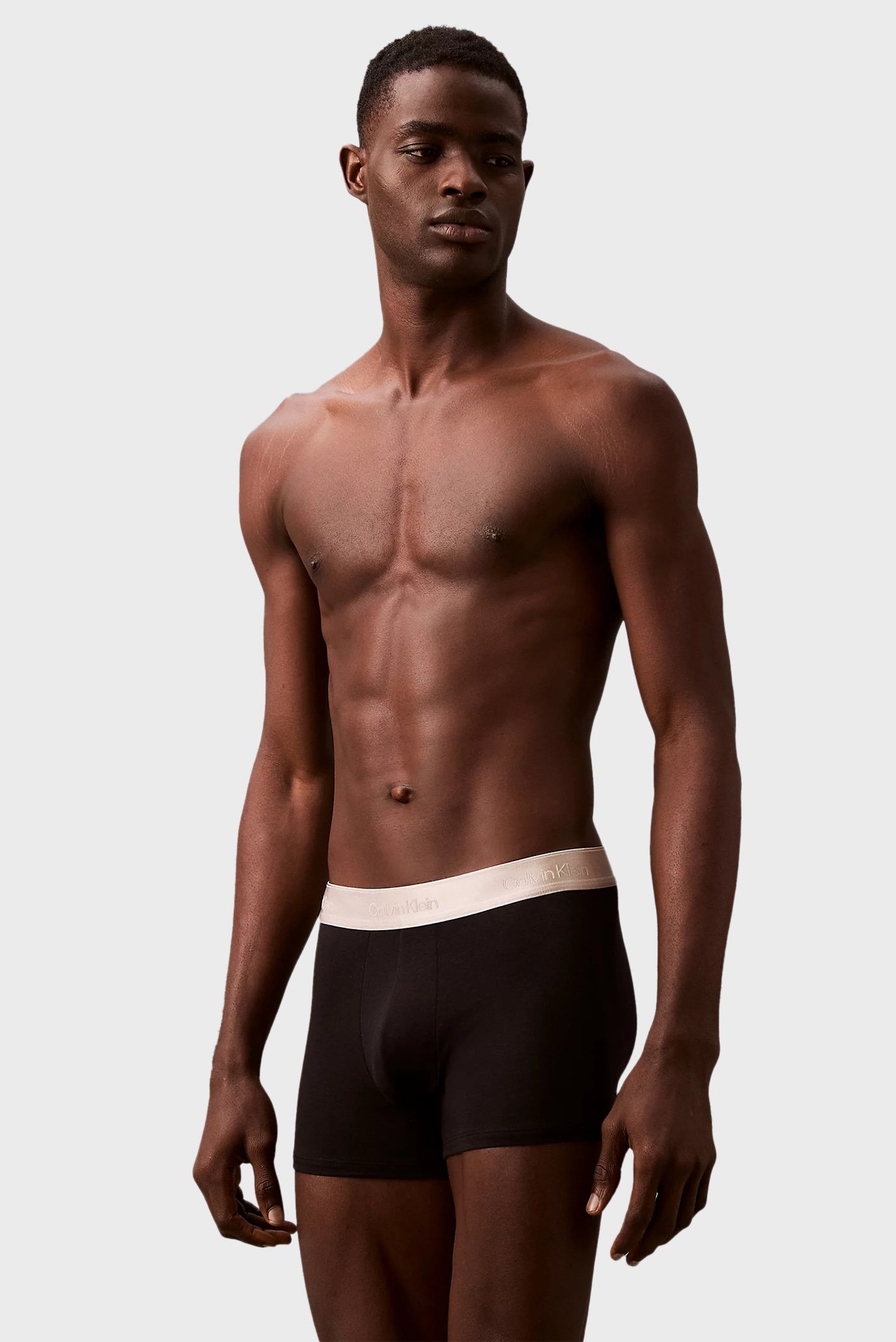 Мужские черные боксеры TRUNK 3