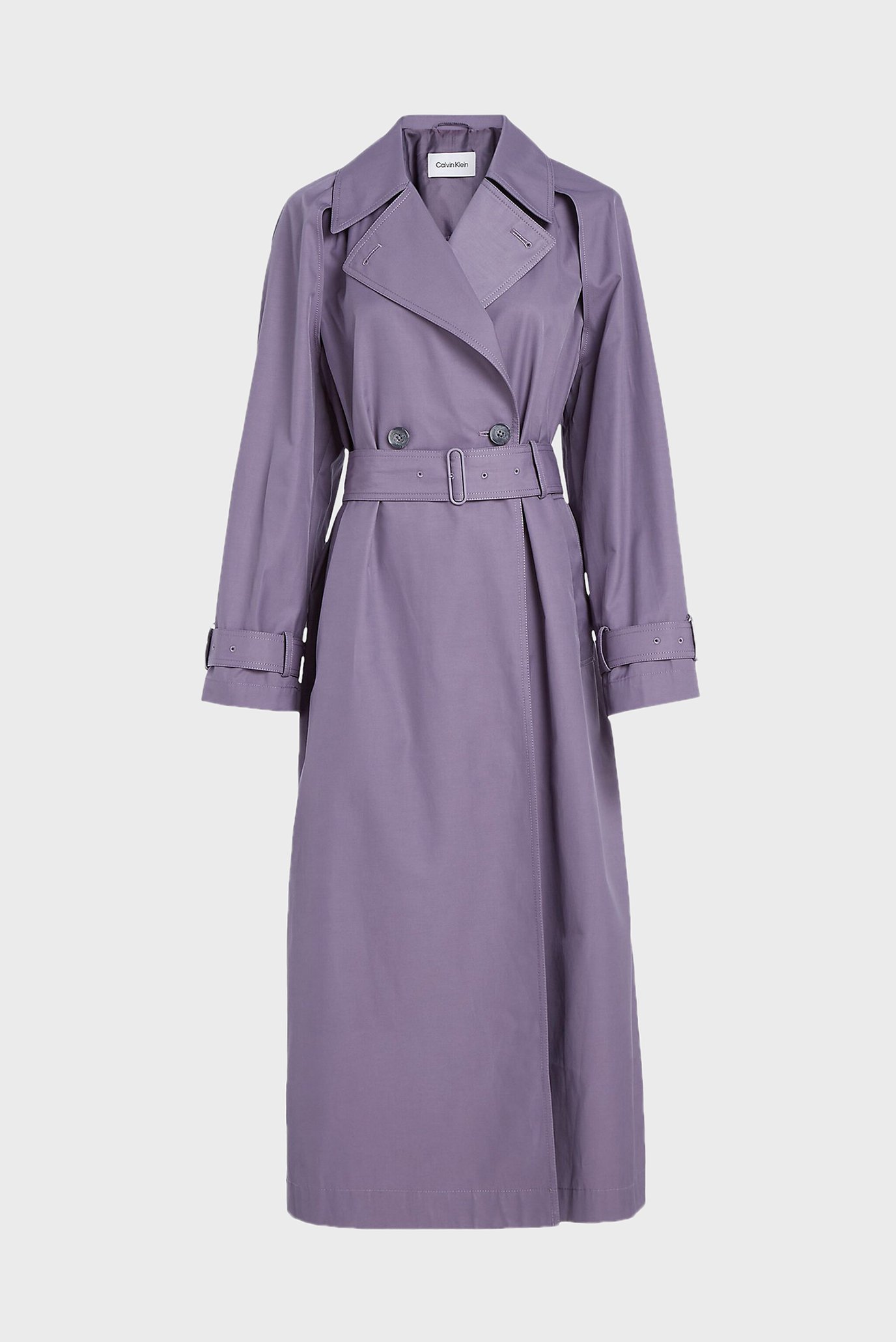 Женский фиолетовый тренч CUT OUT SHOULDER 10