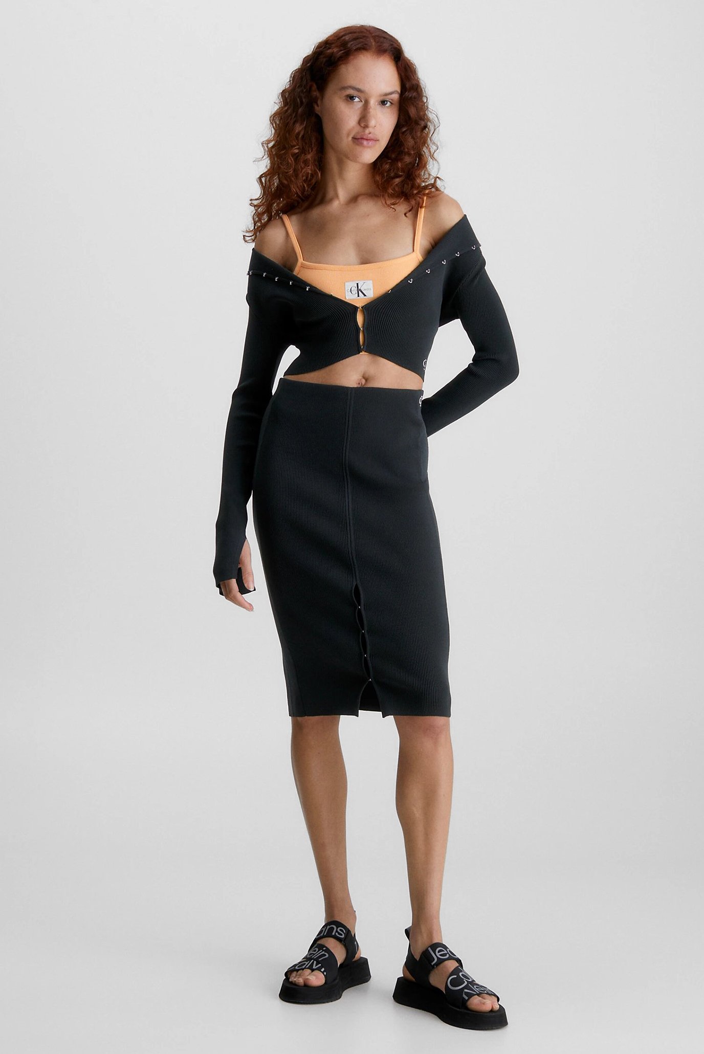 Юбка HOOK & EYE KNITTED SKIRT 6