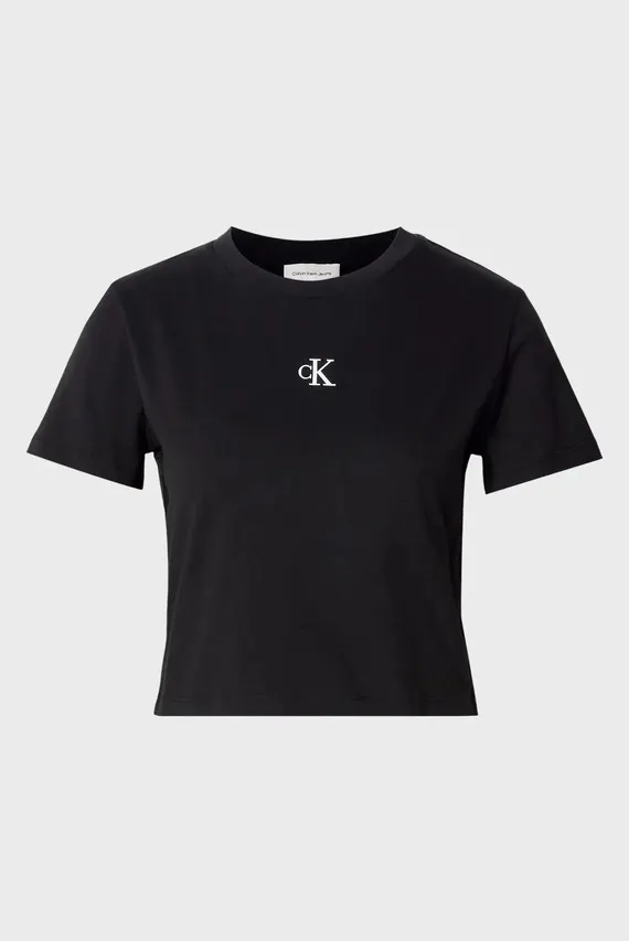 Футболка A - SS LOGO CROPPED TEE Calvin Klein Jeans