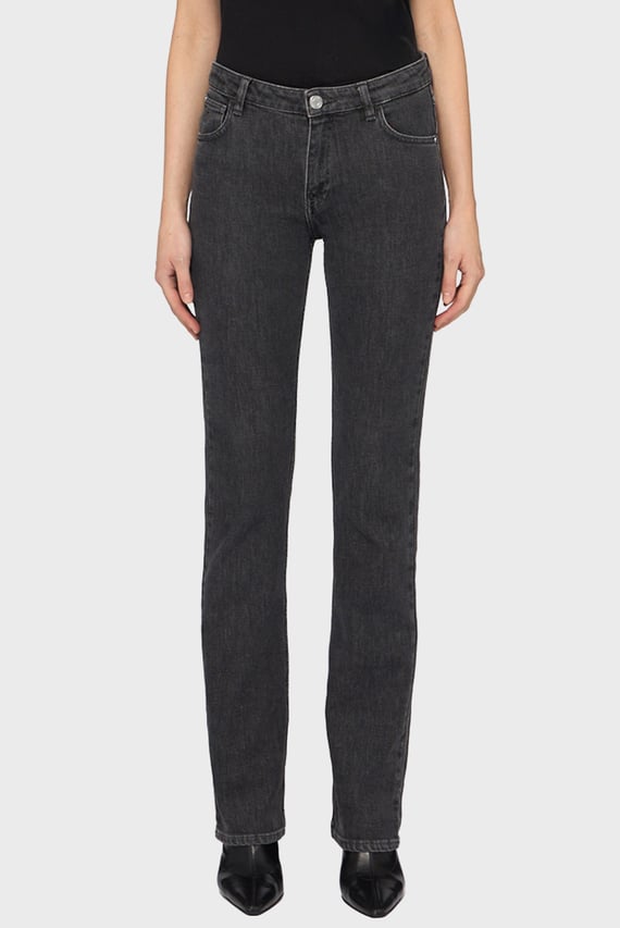 Джинсы WJ130D70 5 POCKET 130 CLASSIC - DARK GREY DENIM SW Trussardi