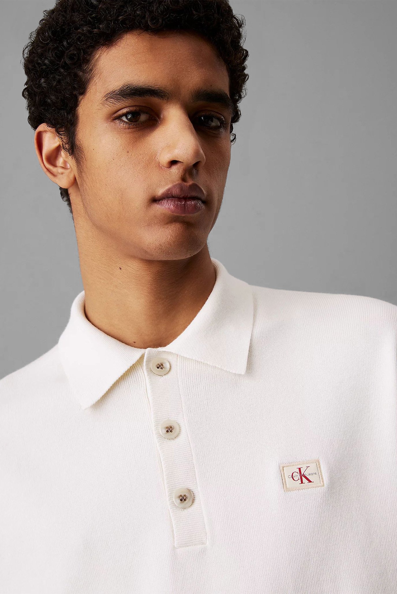 Поло COTTON POLO SWEATERCalvin Klein Jeans Поло COTTON POLO SWEATER 4
