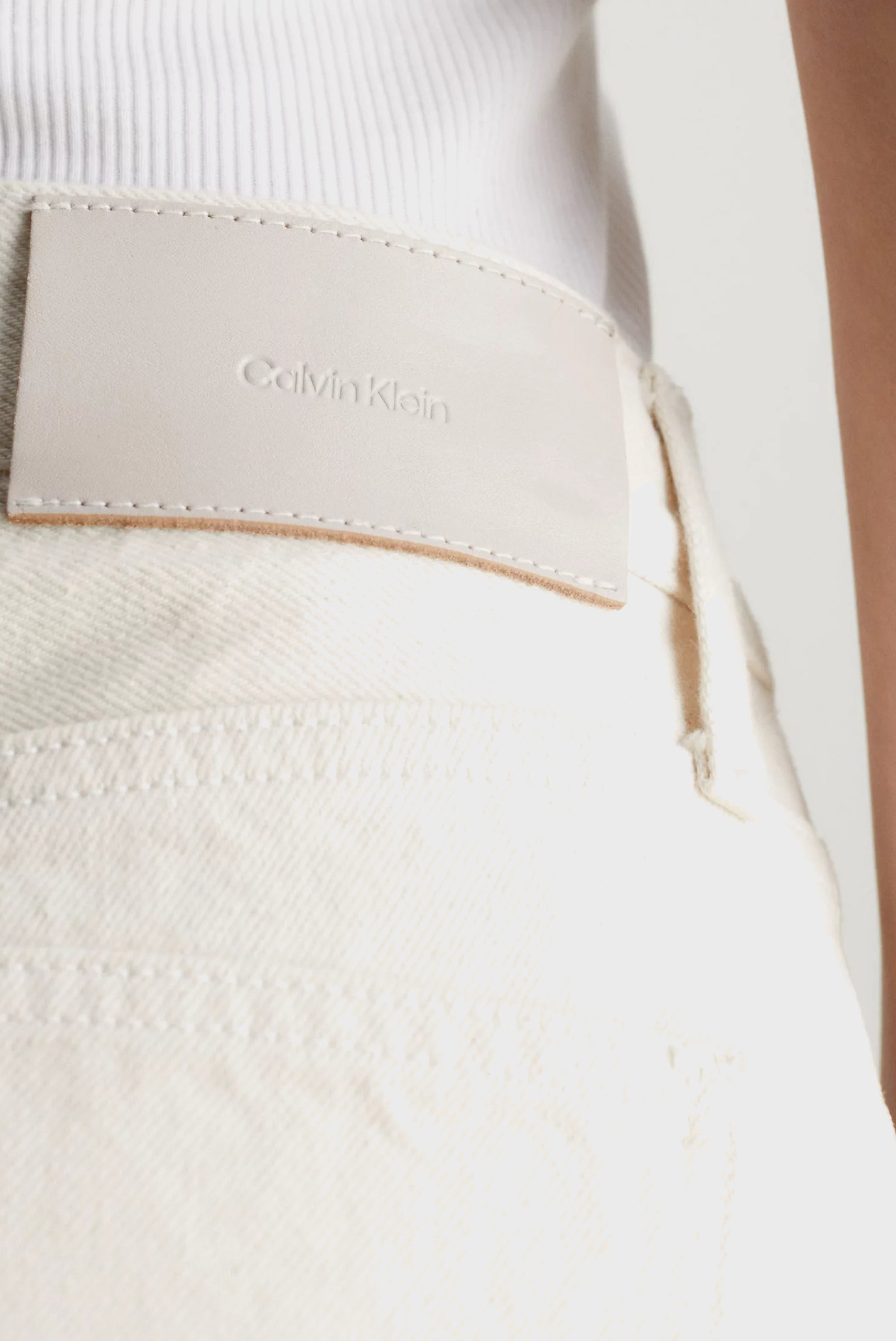 Джинсы/MID RISE RELAX BOOTCUT ECRU 4