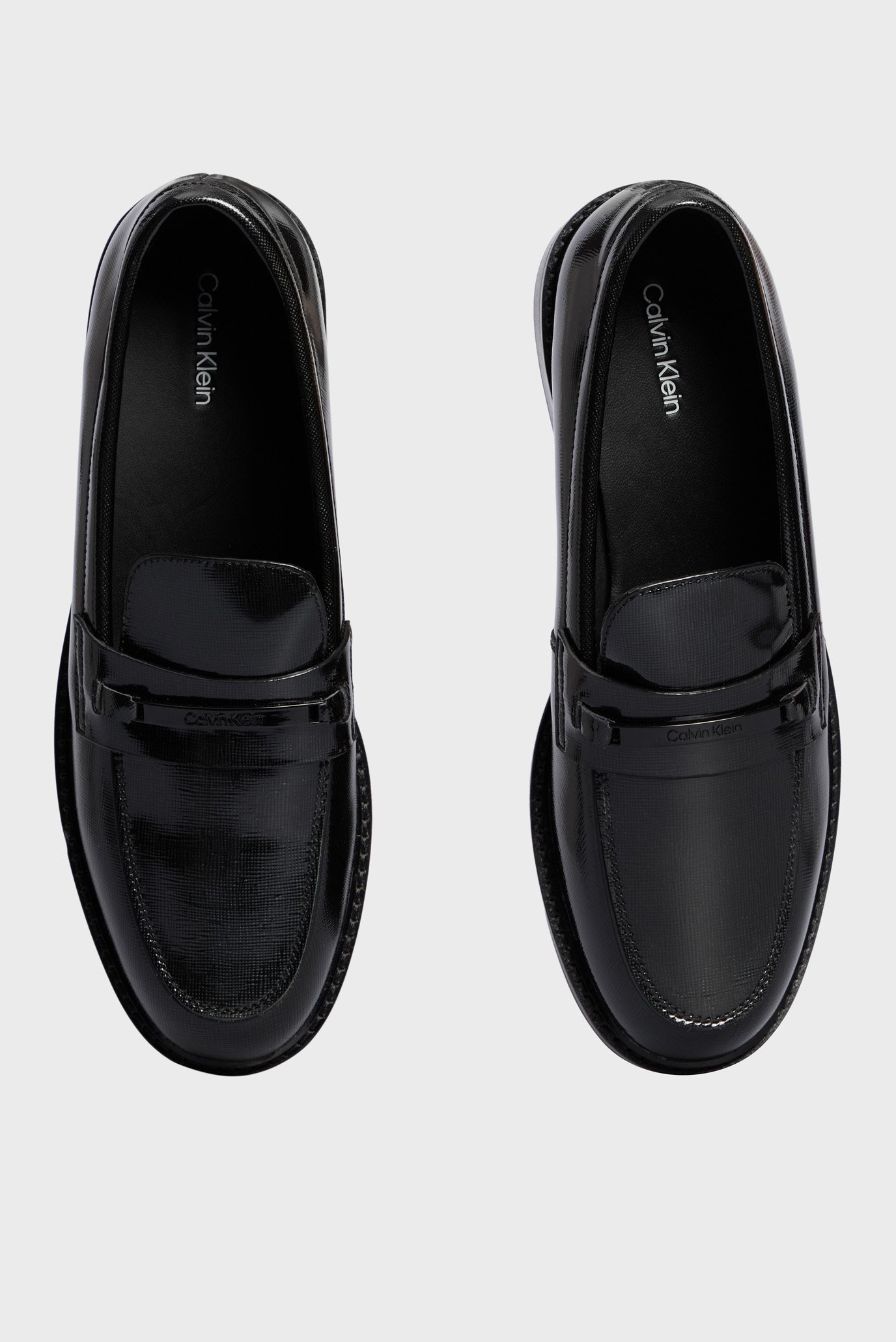 Женские черные кожаные лоферы LOAFER W M BAR SAFF LTH 4