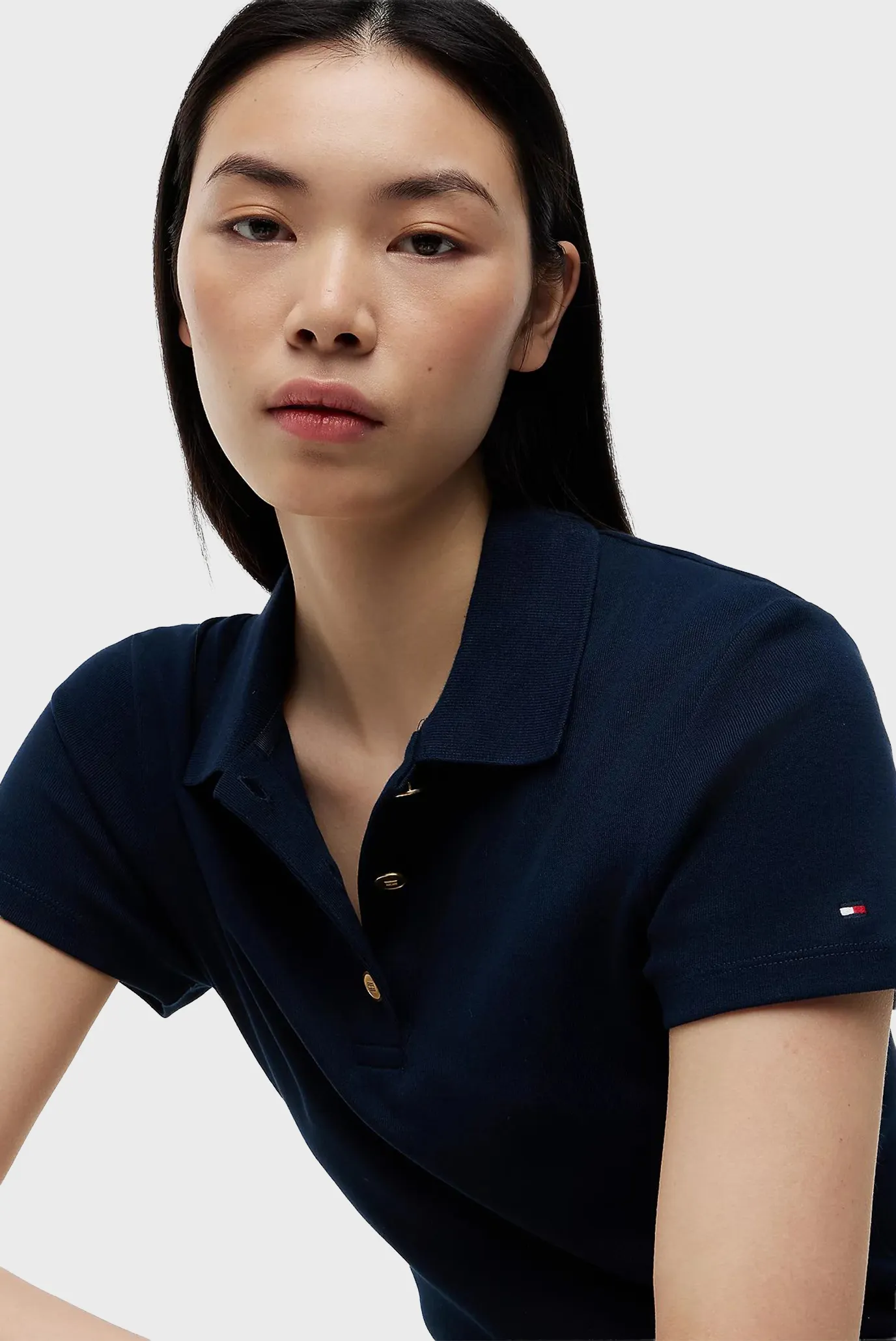 Поло GOLD BUTTON SLIM SS POLO 4