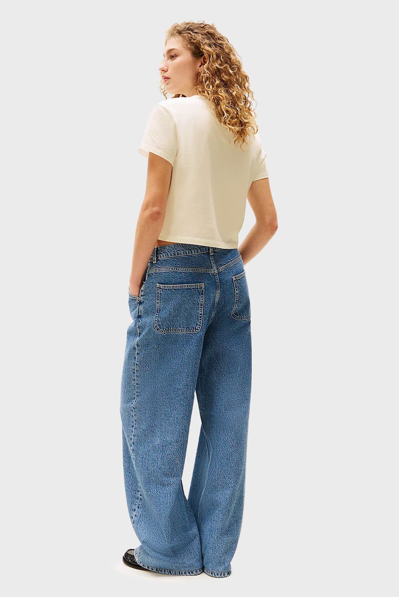 Женские синие джинсы TH X SRG DENIM PANTS 3