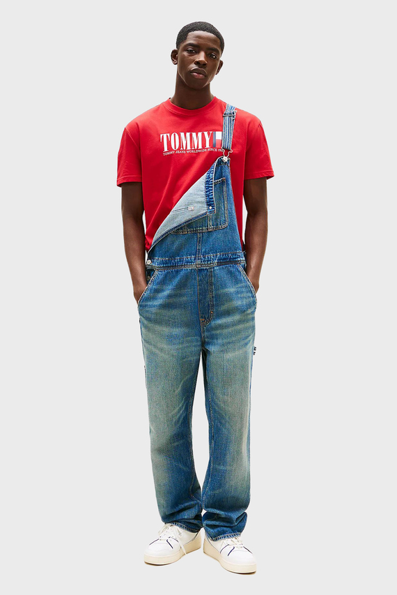 Футболка TJM REG TOMMY DNA FLAG TEE EXT