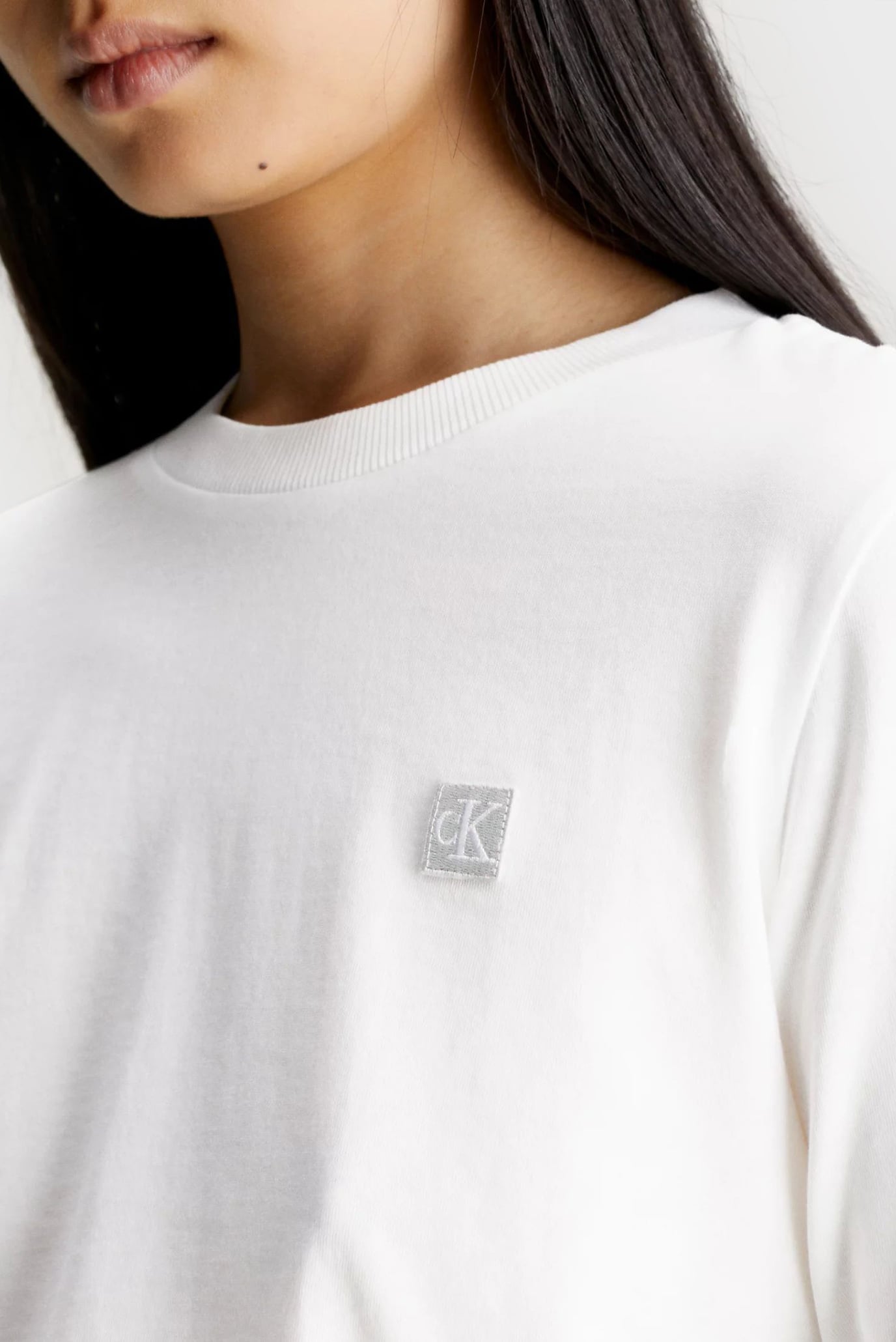 Лонгслив CK EMBRO BADGE LS BABY TEE 4