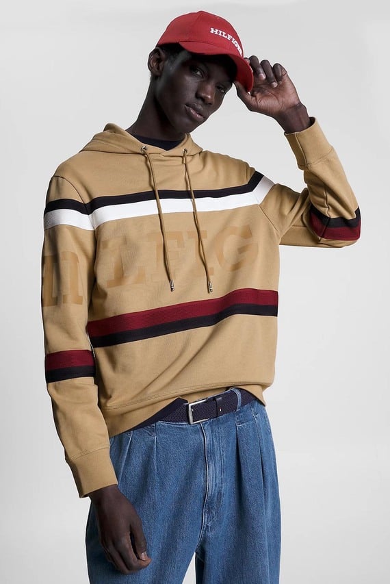 Худи GLOBAL STRIPE MONOTYPE HOODY
