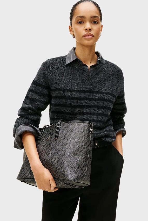 Сумка TH MONOPLAY LEATHER TOTE