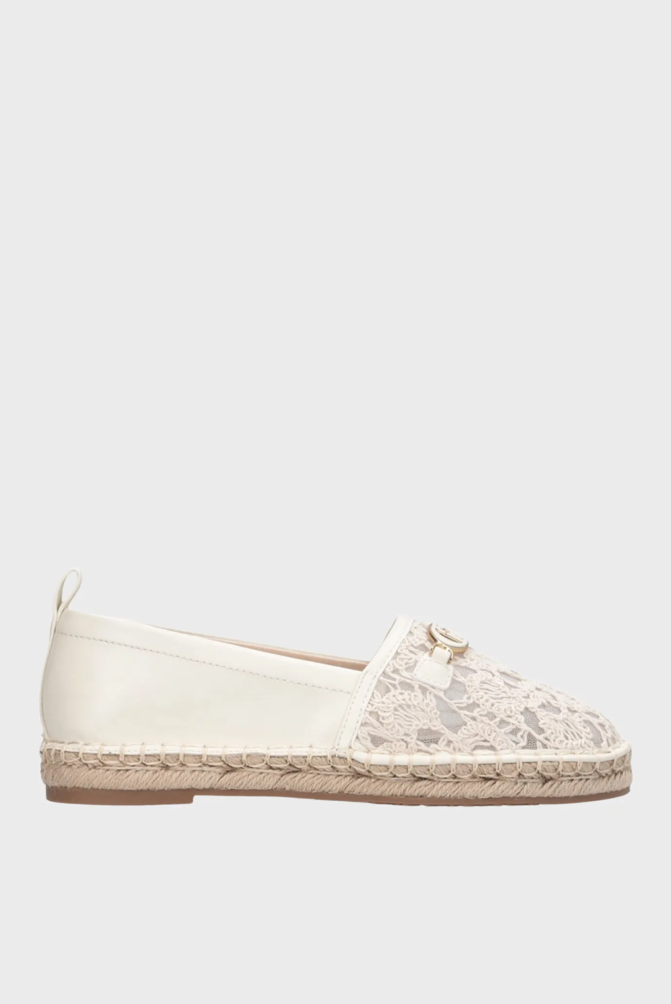 Мокасины CAPRI 04 - SLIP ON SPREADING MACRAME NATURAL 1