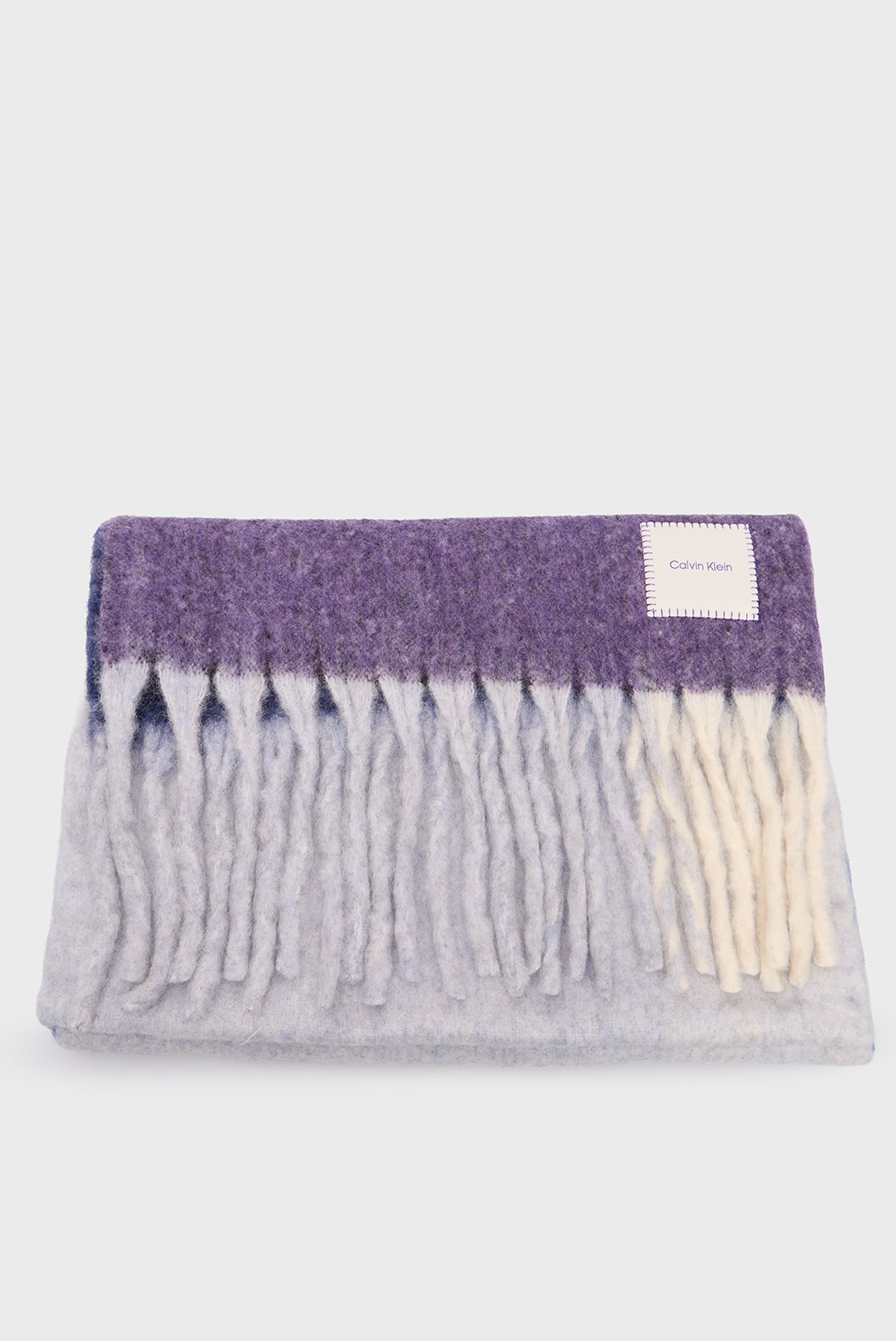 Шарф PATCH BRUSHED CHECKED SCARF 3