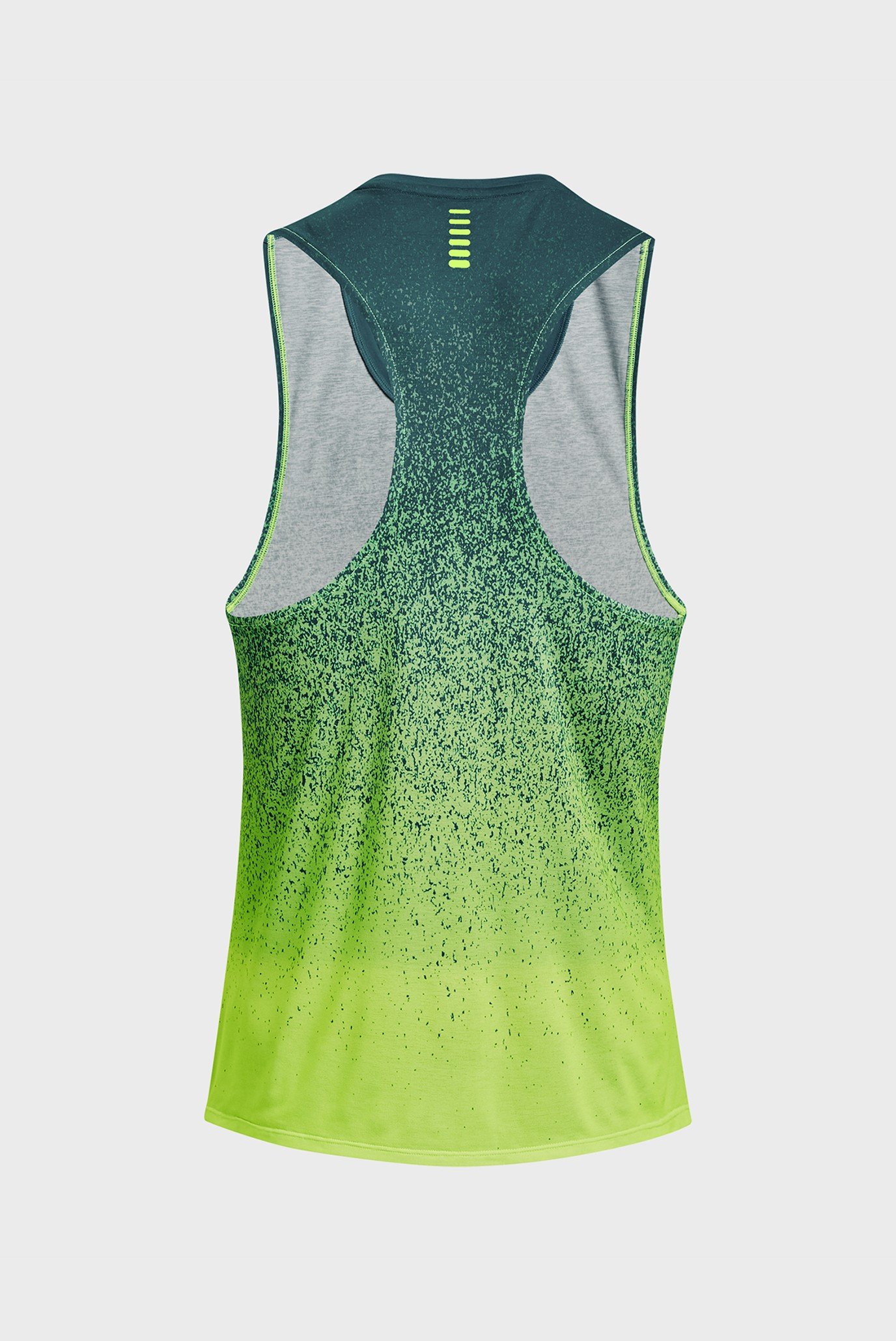 Мужская зеленая майка UA RUSH CICADA SINGLET 12