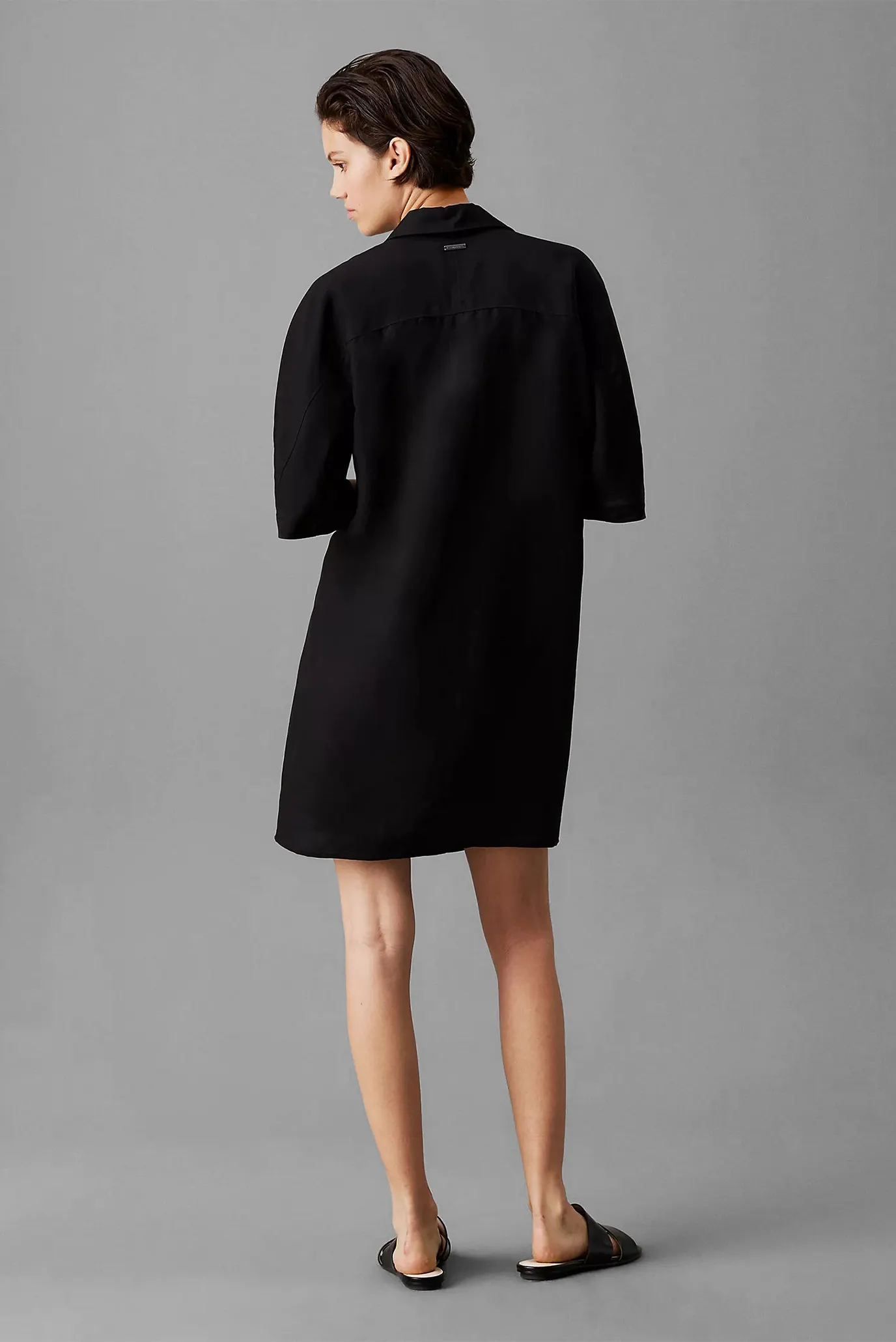 Платье LINEN BLEND HS SHIRT DRESS 3
