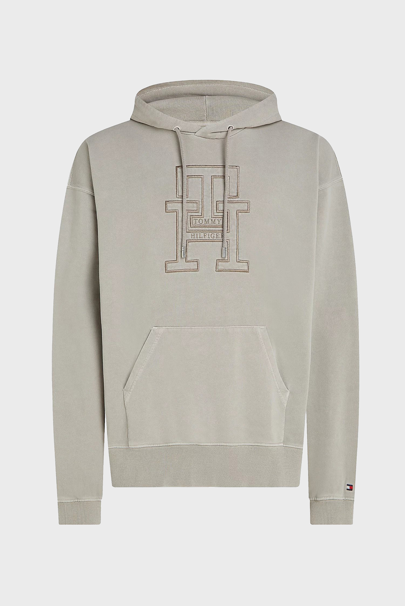 Мужское бежевое худи IMD GARMENT DYE 5