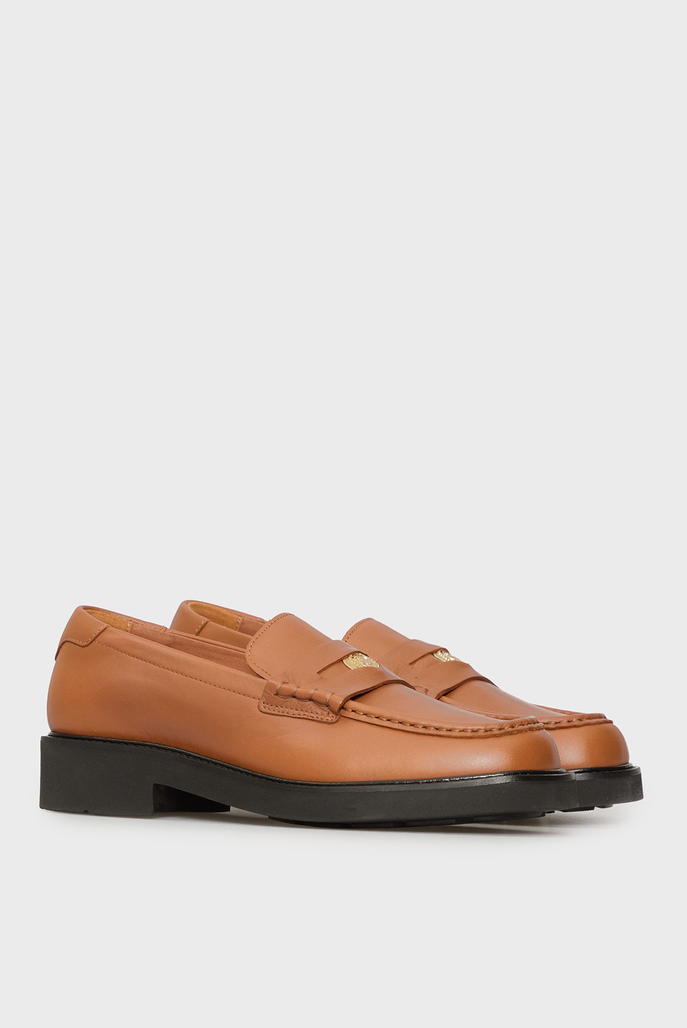 Лоферы/CREST SQUARISH TOE PENNY LOAFER 3