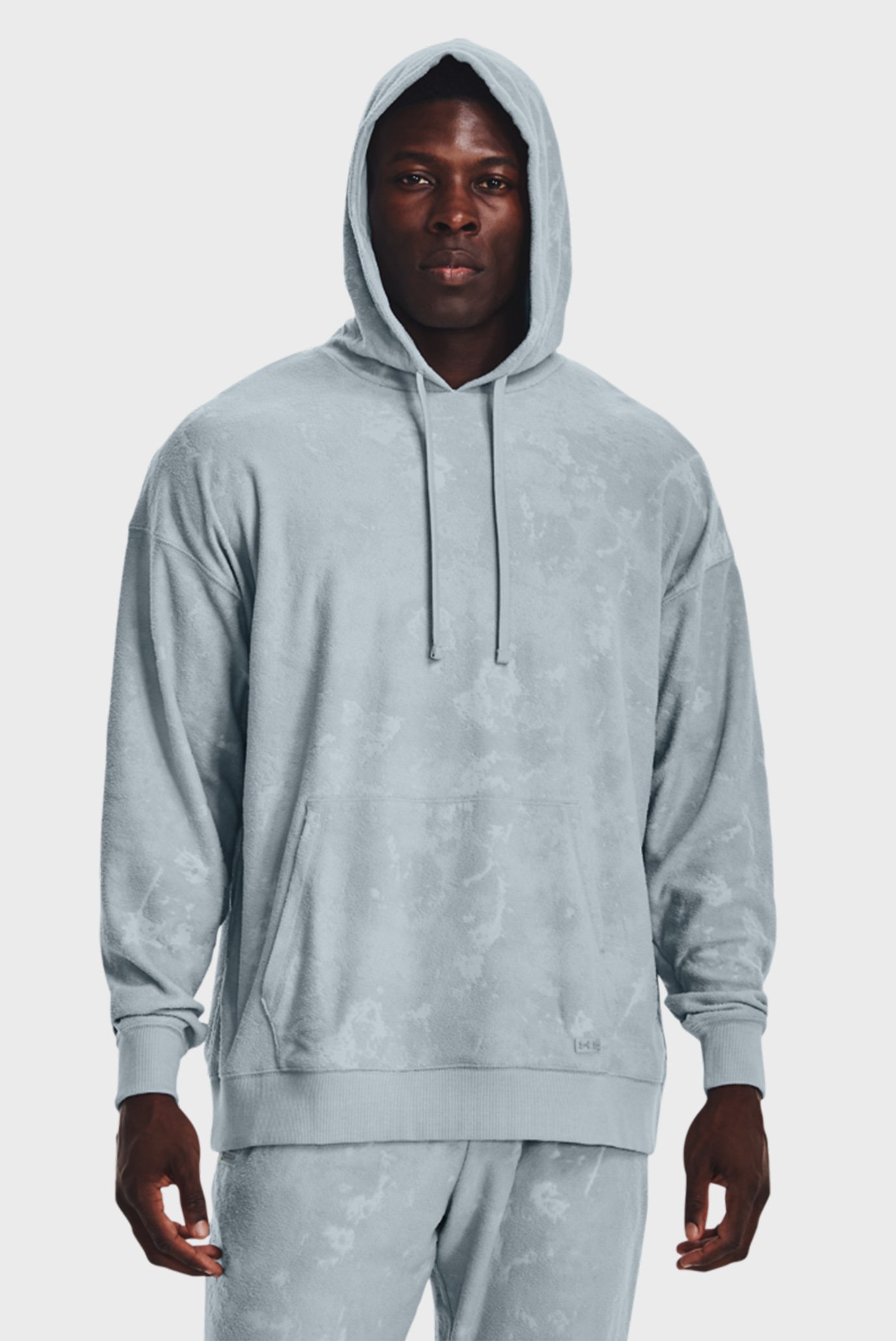 Мужское серое худи UA Journey Terry Hoodie 12