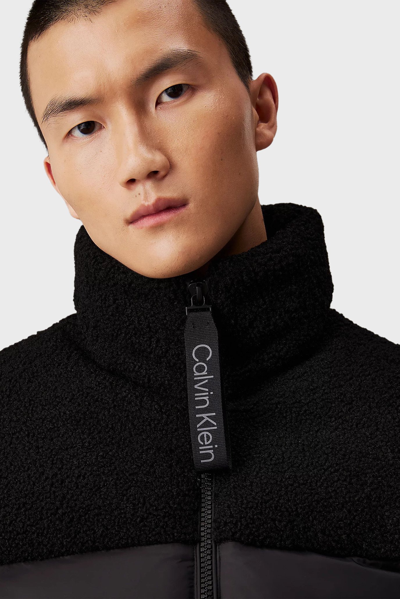 Мужская черная куртка SHERPA PUFFER JACKET 4