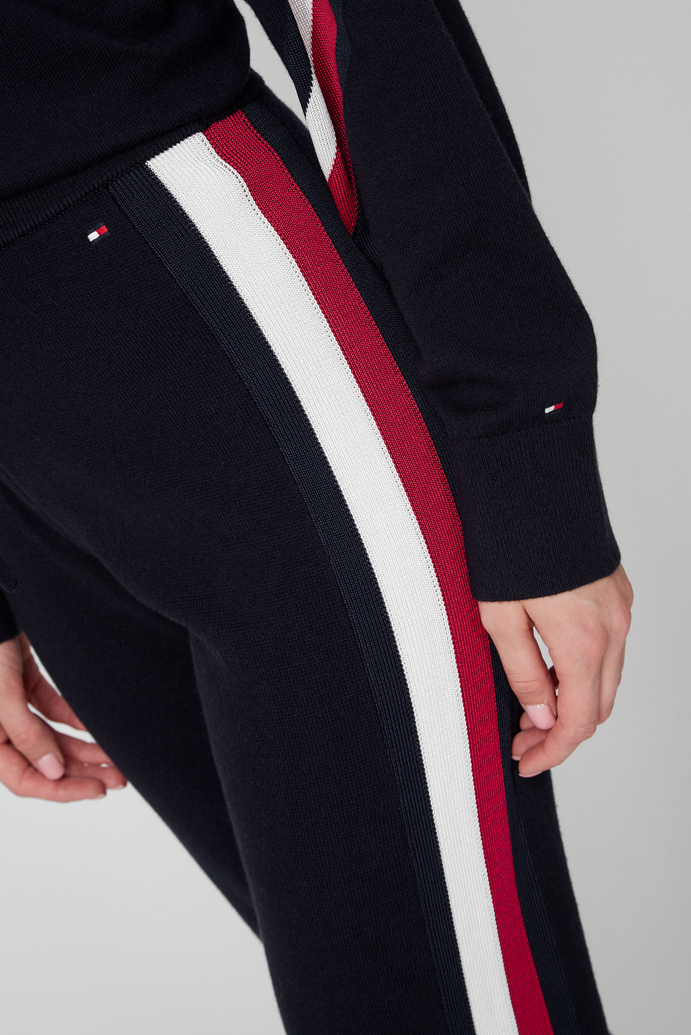 Женские темно-синие брюки GLOBAL STRIPE 9