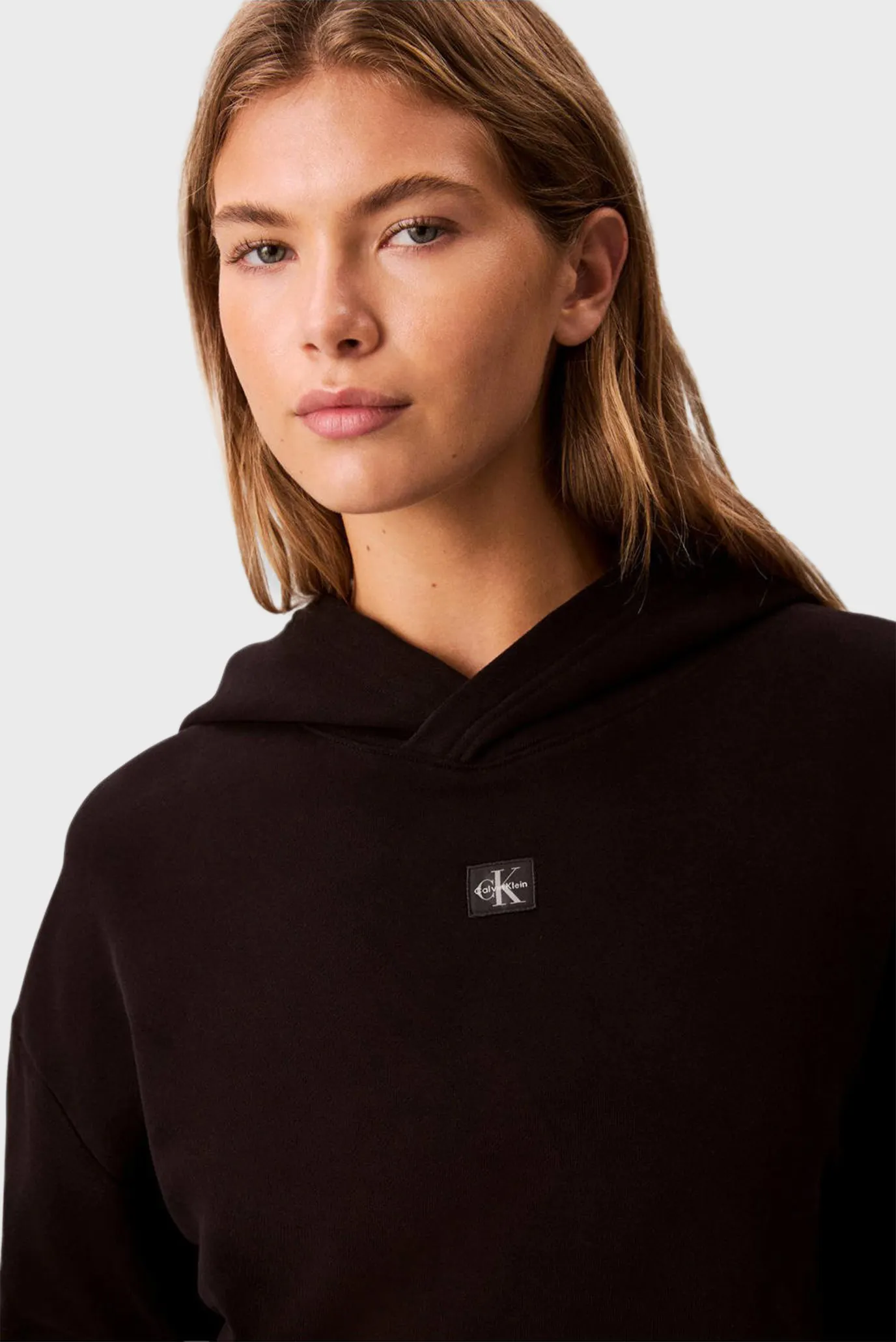 Худи WOVEN LABEL PEACHED HOODIE 5