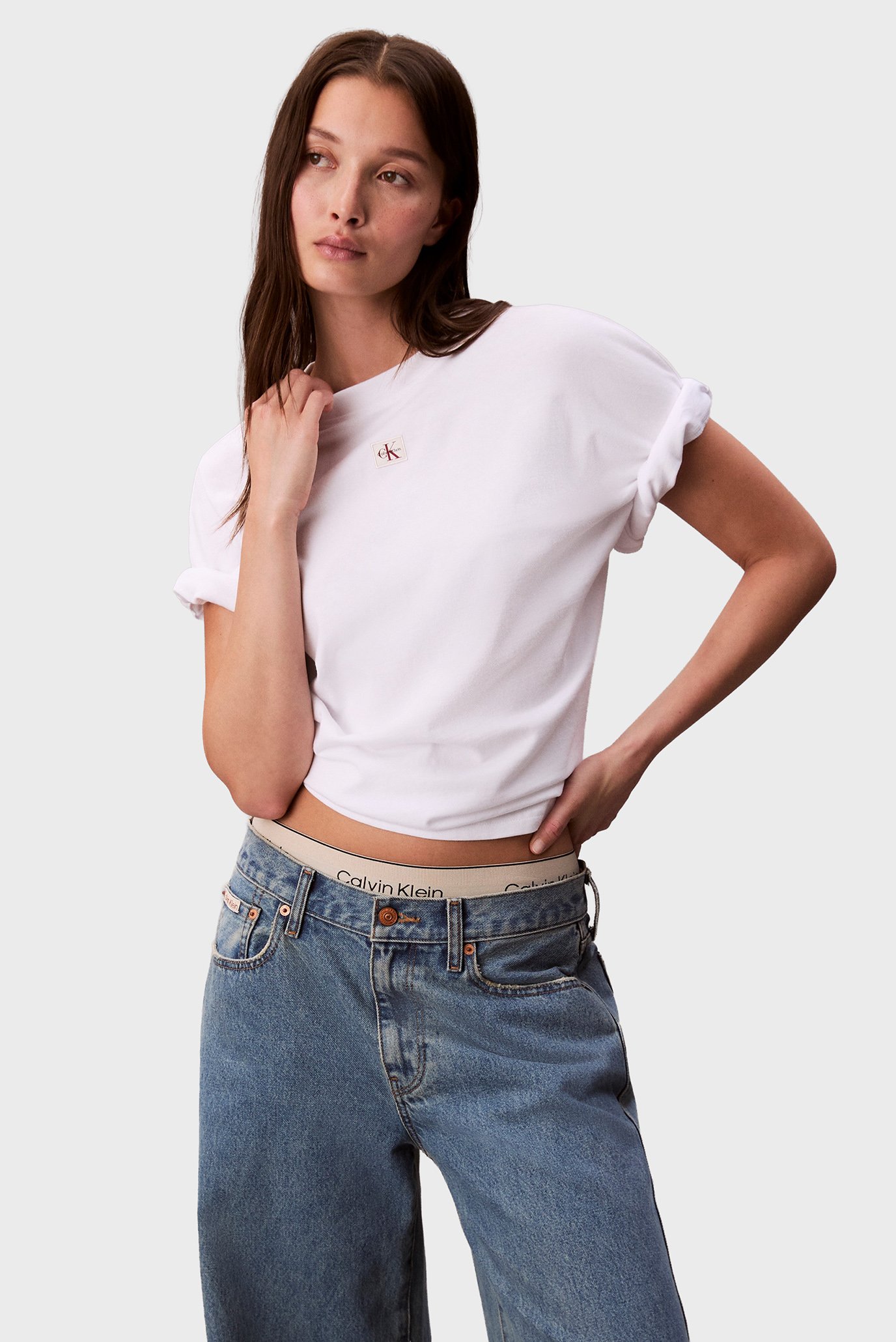 Футболка SS WOVEN LABEL OVERSIZED TEE 5