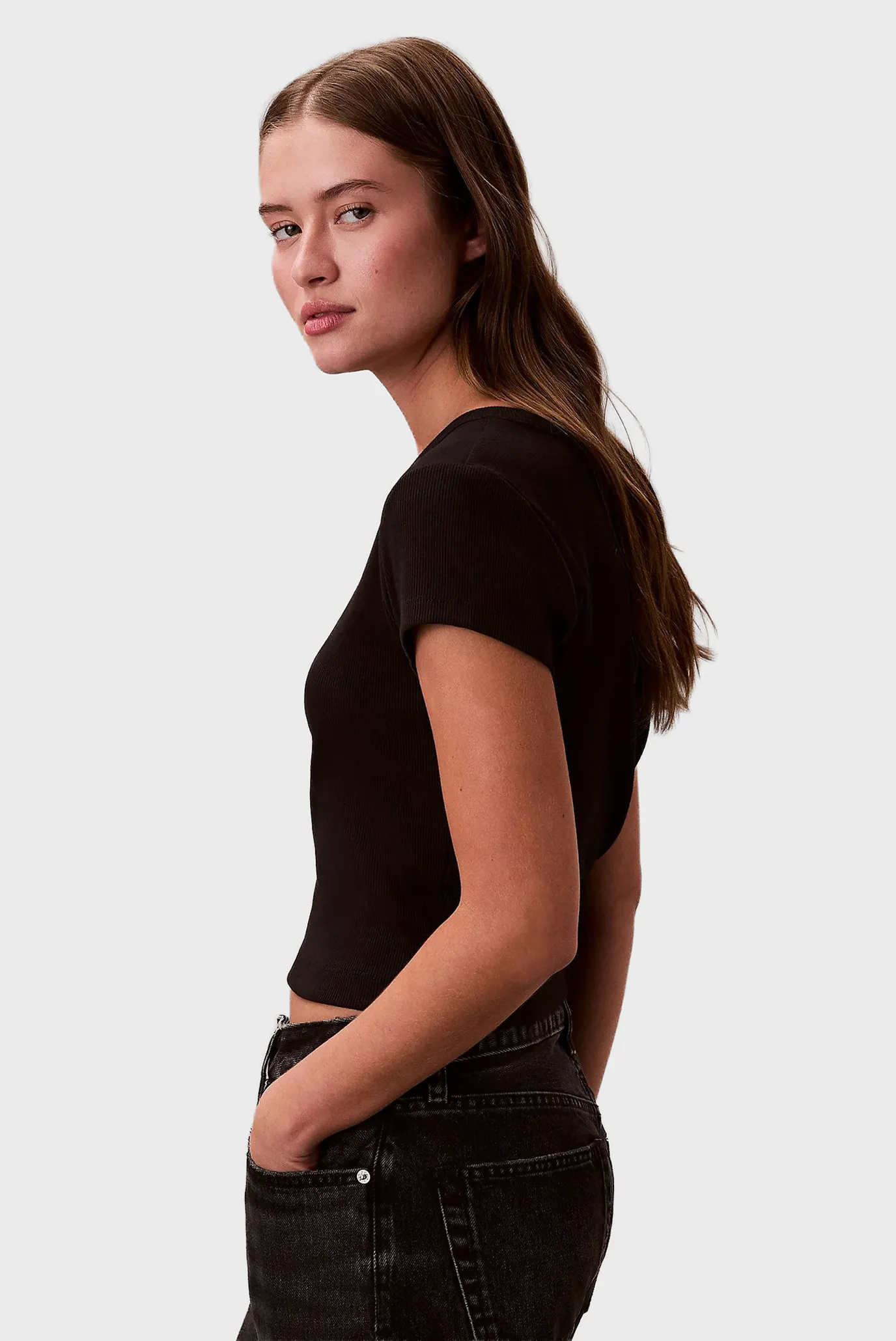 Футболка WOVEN LABEL 2X2 BABY RIB BABY TE 3