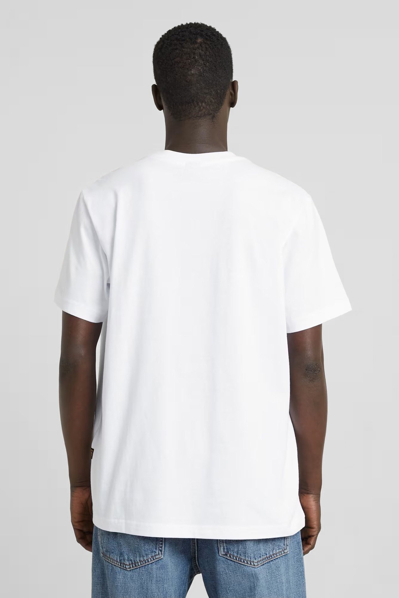 Мужская белая футболка Boombox cartoon loose r t 3