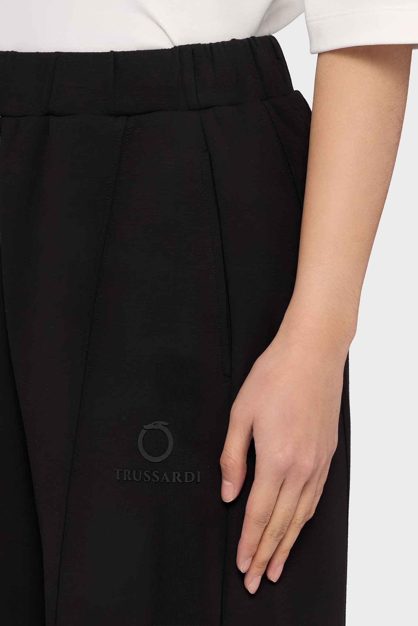 Штаны спортивные WP155F04 JOGGING PANTS - UROBORO TRUSSARDI PRINT - SCUBA 3