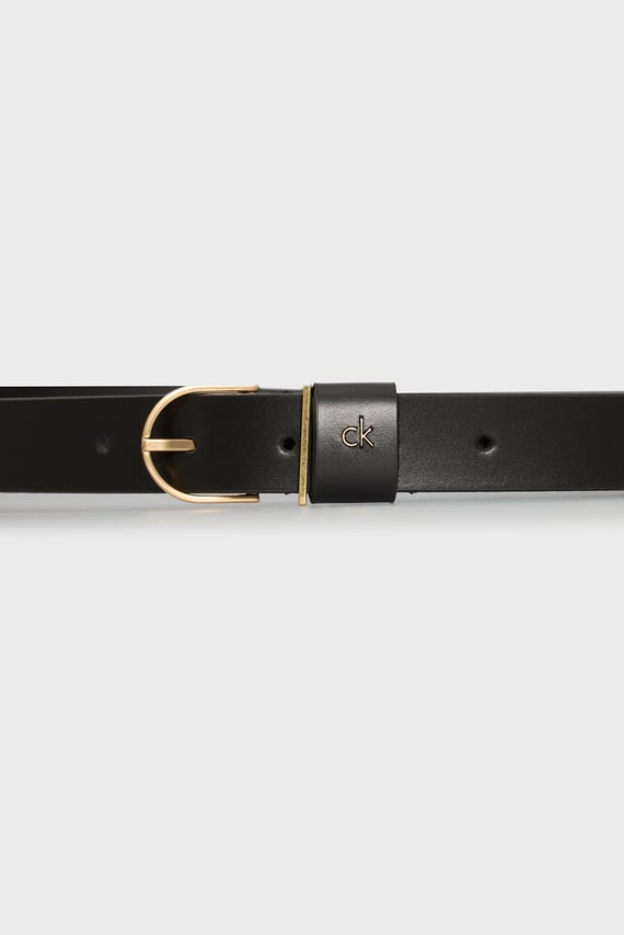 Ремень CK METAL LOOP ROUND BUCKLE 25MM