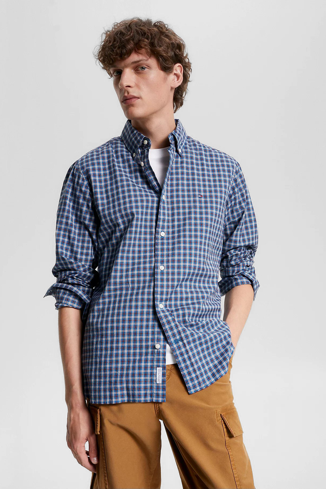 Рубашка NAT. SOFT FLEX MINI TARTAN RF 1