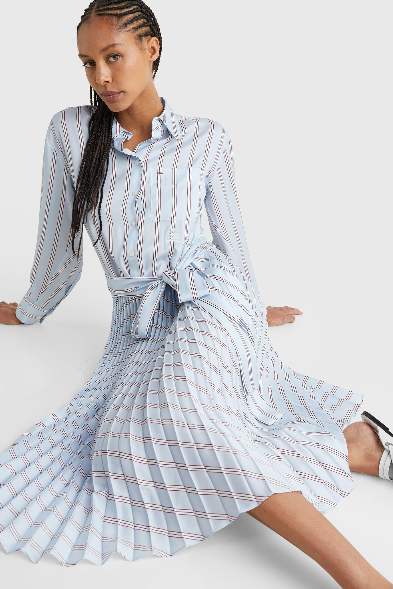 Платье THL STRIPE SHIRT DRESS 2