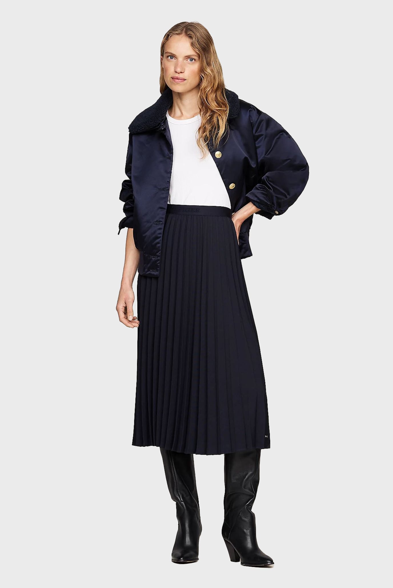 Сапоги HIGH COWBOY HEEL BOOT LEATHER 8