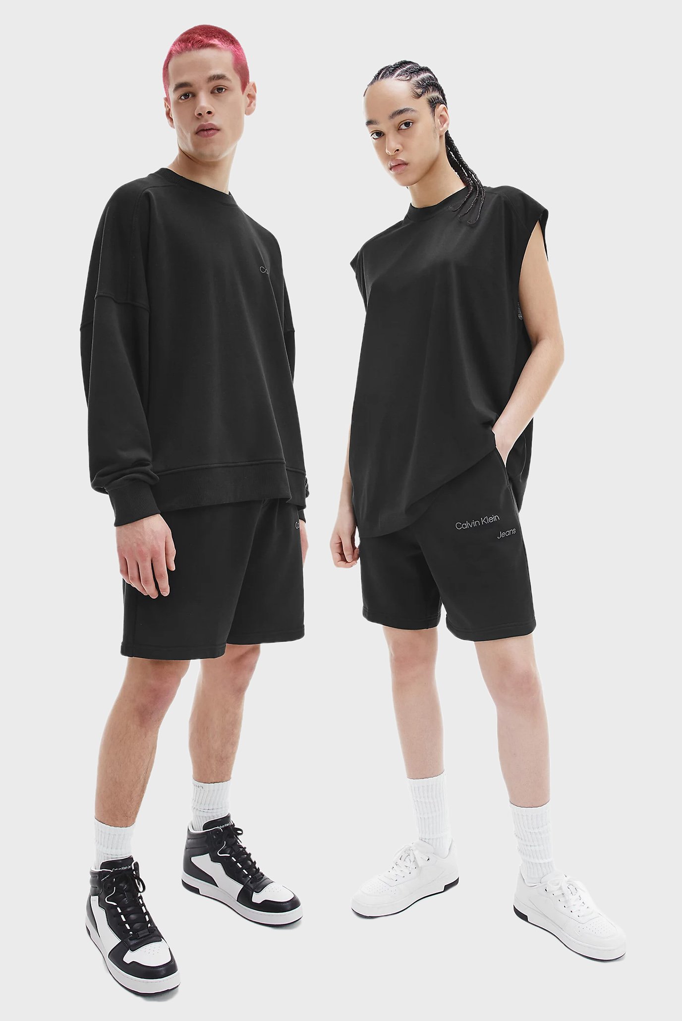 Бежевые шорты DISRUPTED LOGO HWKCalvin Klein Jeans Бежевые шорты DISRUPTED LOGO HWK 2