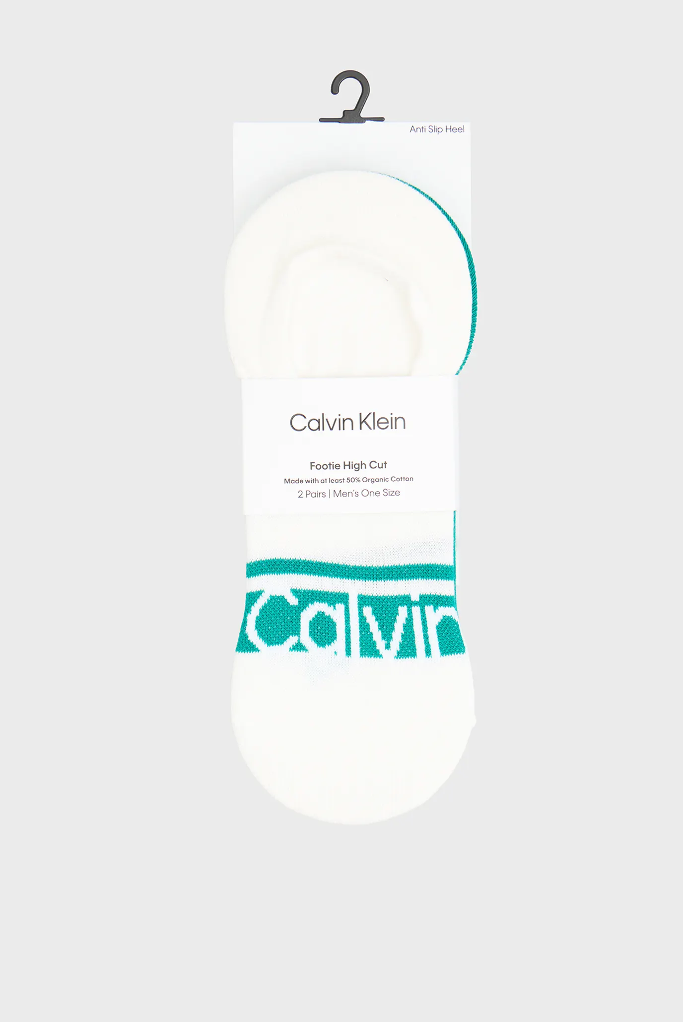 Следы CK MEN FOOTIE HC 2P LOGO STRIP 1