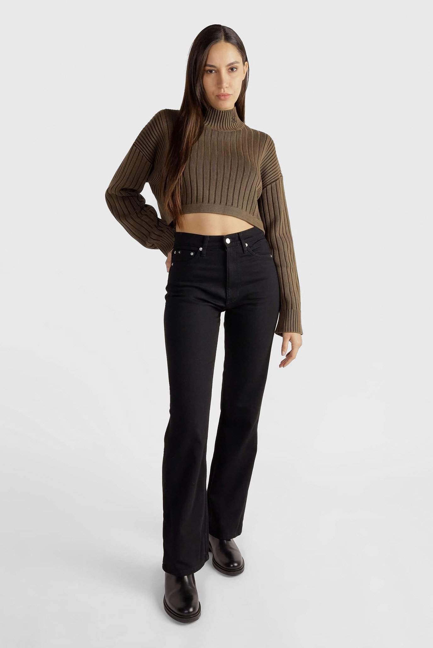 Свитер WASHED LOOSE SWEATER 2