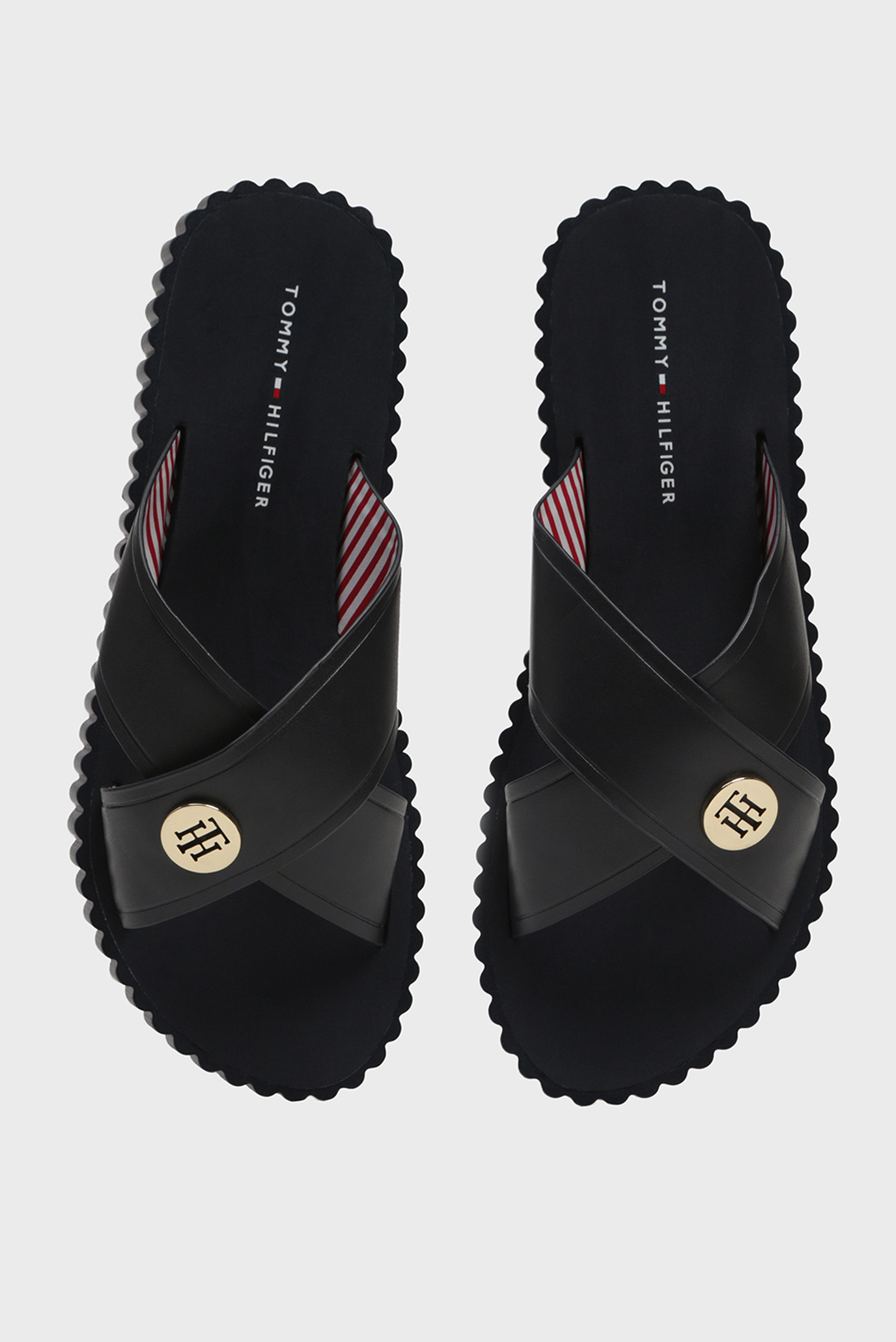 Женские темно-синие слайдеры HARDWARE DETAIL 8