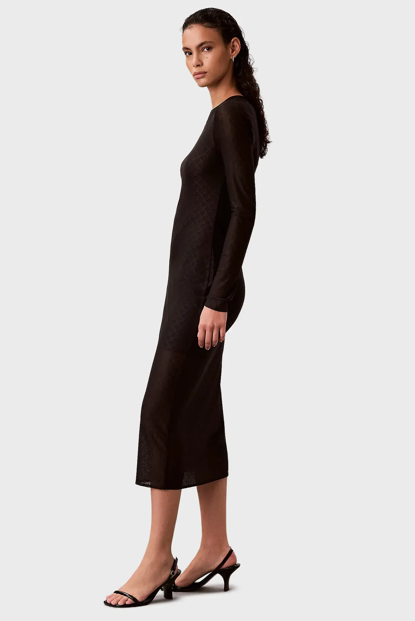 Платье LS AOP LACE MAXI DRESS 3