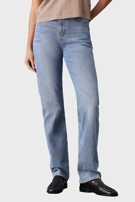 Джинсы HIGH RISE STRAIGHT Calvin Klein Jeans