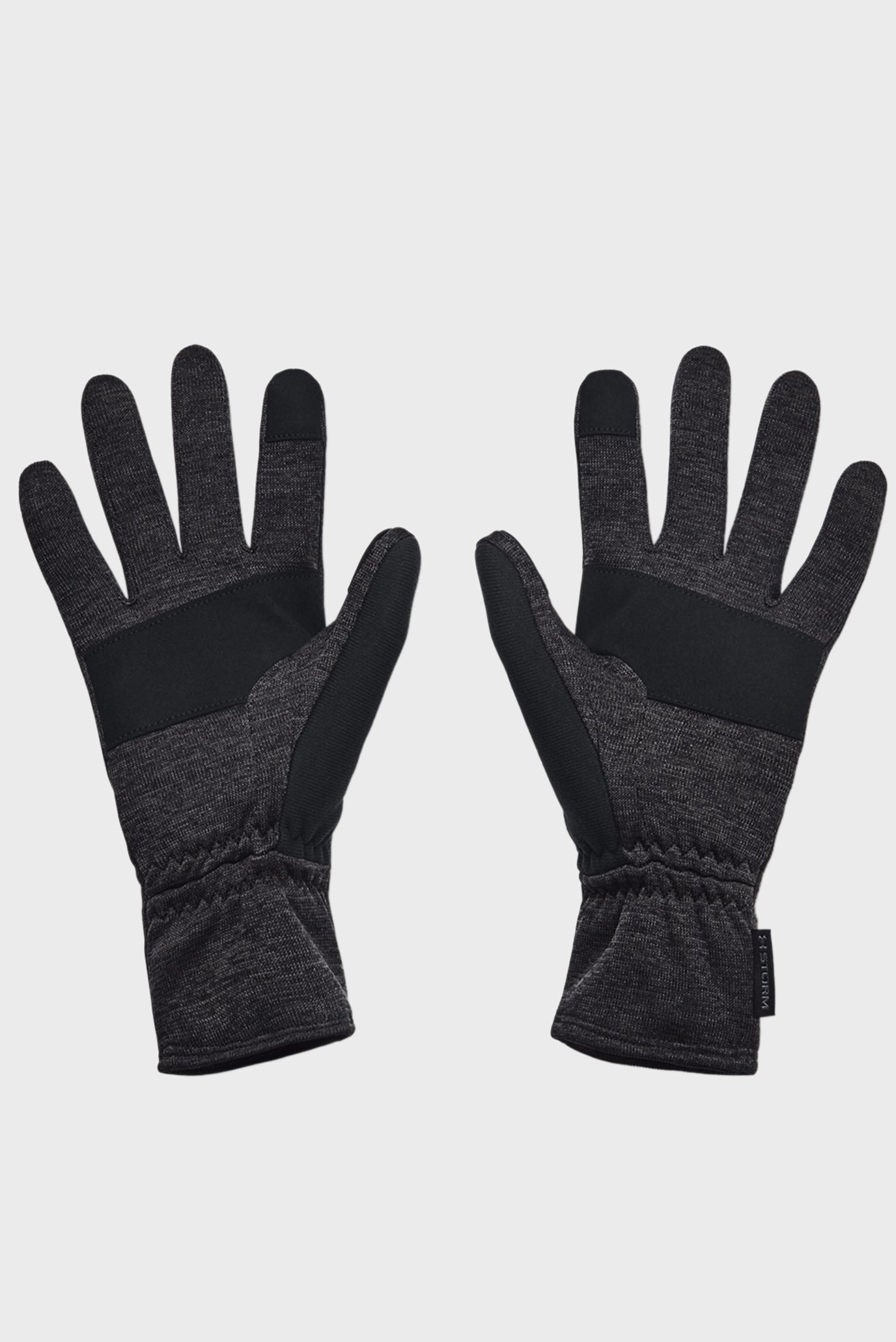 Мужские темно-серые перчатки UA Storm Fleece Gloves 5